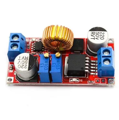 5A Adjustable DC DC CC CV Lithium Battery Step Down Charger Board LED Driver 
