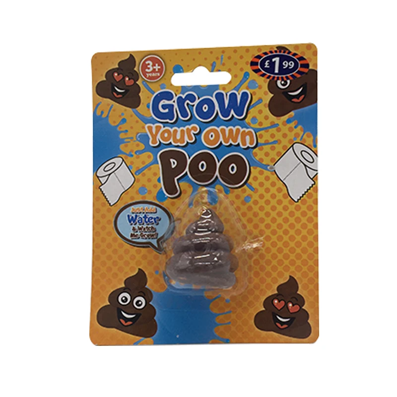 Magic Grow Your Own POO Water Expanding Funny Toy