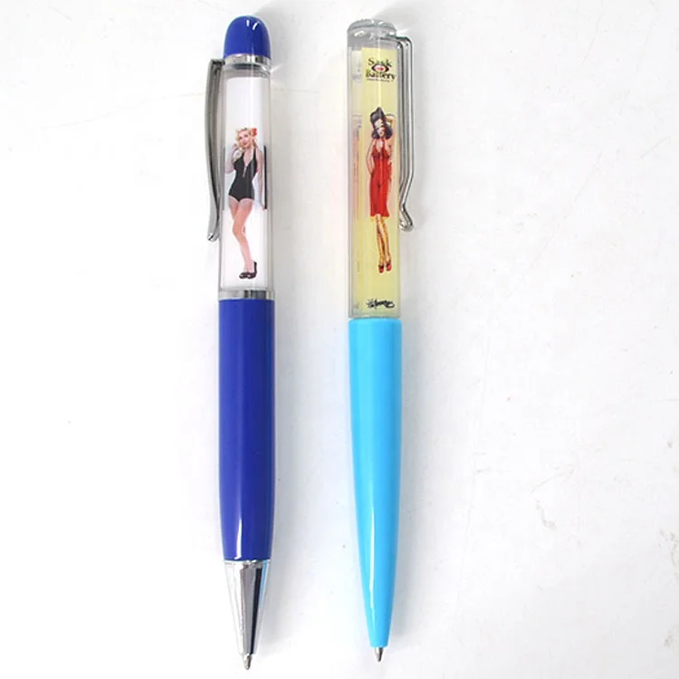 Wholesale Customizable 2D PVC Oil Liquid Floating Lamy Ballpoint Pen With  Animal Print For Women And Ladies DIY Blank Stripper Funny Lamy Ballpoint  Pen For Beer Bottles And Pictures Caneta Muher Nua