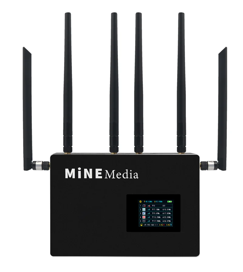 4G LTE Bonding Router Remote  Management Bonding the 4 SIM to Increase Bandwidth 4G Router