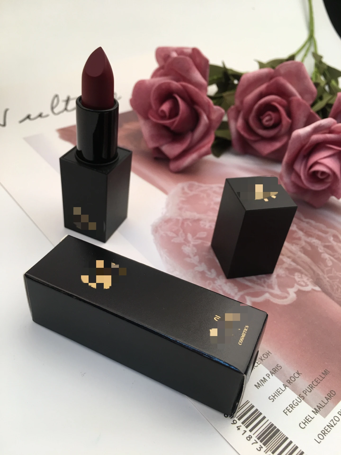 
Поставщик Косметики, oem, оптовая продажа, водостойкая натуральная матовая помада на заказ 