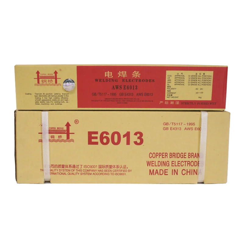 China Supply Welding Electrode Manufacturing Machinery Aws E6013 Iso Welding Rod with High Quality Factory Direct