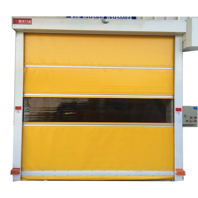 Quick Action Plastic Roller Shutter Door,high Density Fabric Curtain 