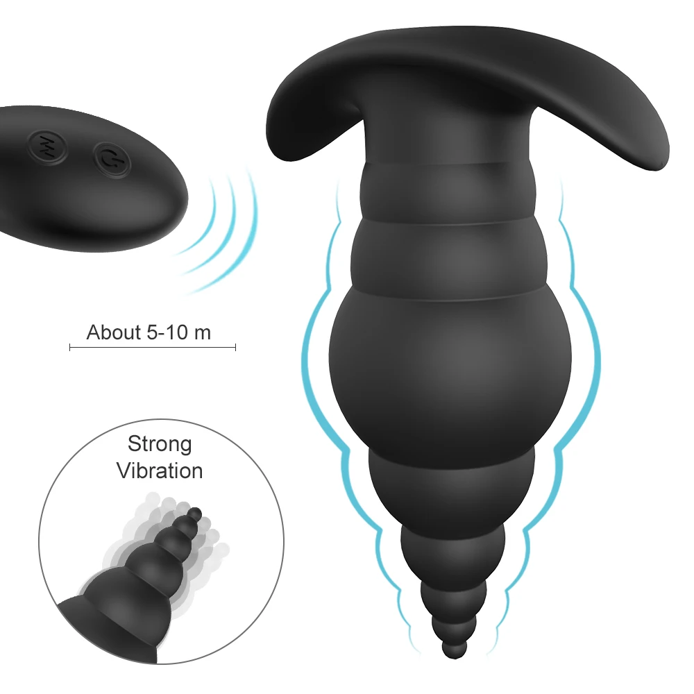 S-HANDE Großhandel Hochwertiges Silikon-ABS-Analspielzeug zu günstigen Preisen Vibrations-Buttplugs für Erwachsene_voghion.com