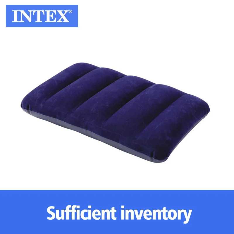 Inflatable Pillow Camping INTEX 68672 Kopfkissen Downy - Blau Air