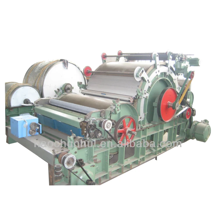 Одноцилиндровый дважды съемом медицинский хлопковых машин линии 150 см чесальные машины
