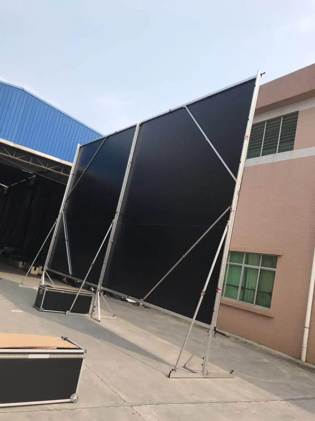 3D IMAX Cinema Projection Screen with Seamless Surface Foldable Projection Screen