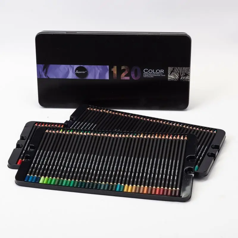 Andstal 48/72/120/160/180 Professional Oil Color Pencil Set Watercolor –  MCNM's Marketplace