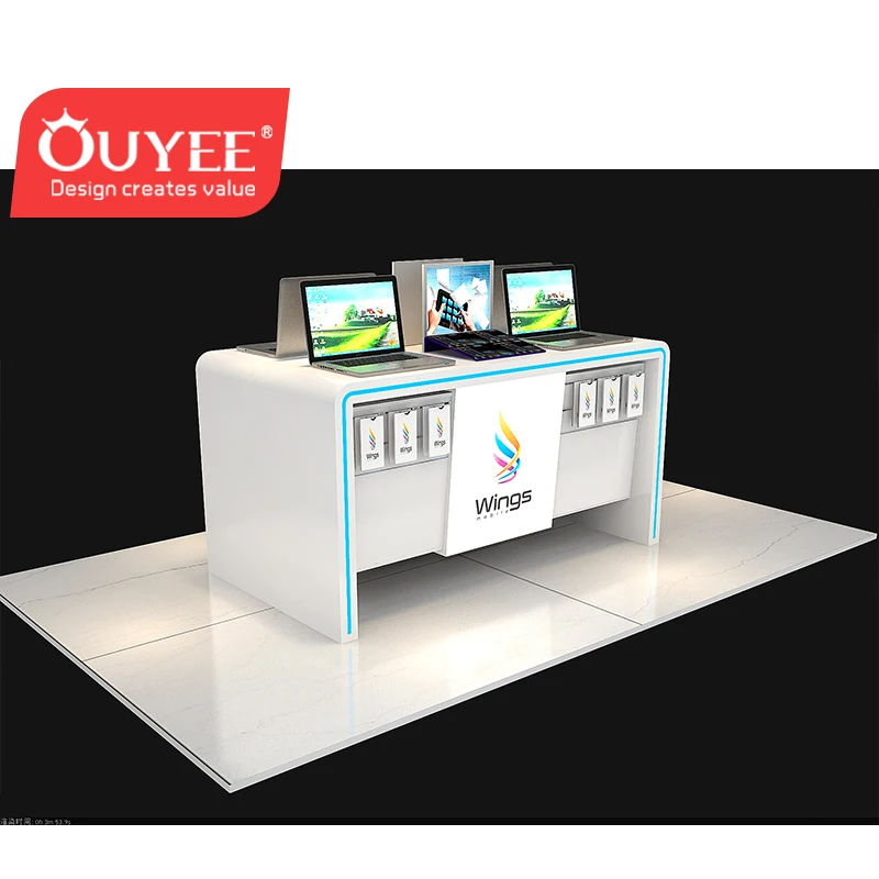 Morden Baking Modern Computer Shop Interior Furniture China Computer Shop Interior Design