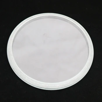 5mm tempered light glass clear lamp shade with step led downlight housing parts