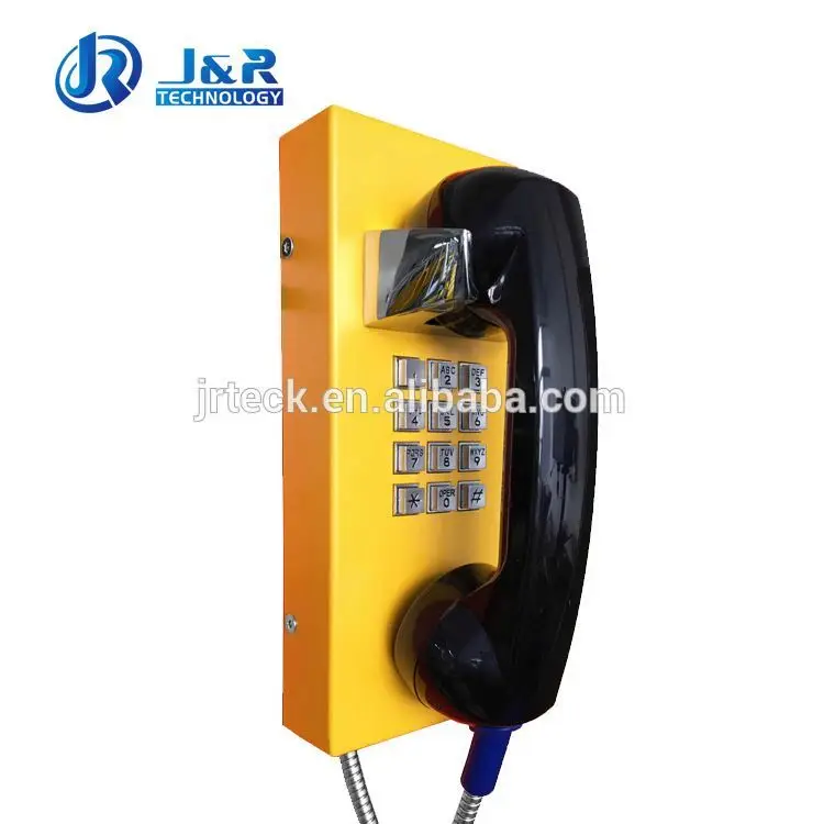 Прочные промышленные телефоны открытый телефон экстренной помощи трубки с антивандальным телом