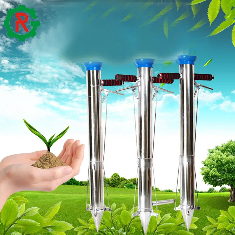Manual Tobacco Vegetable Seedling Transplanter Planting Machine