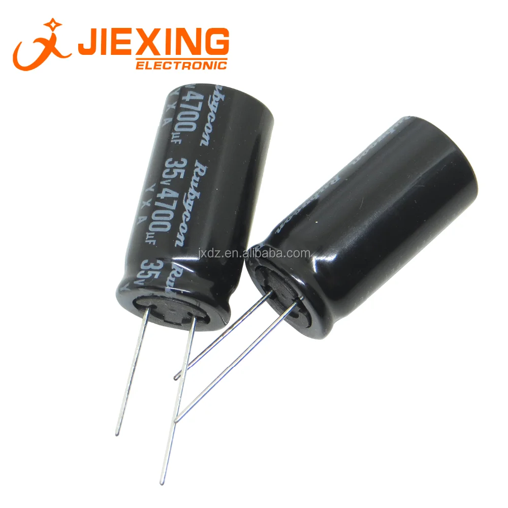 
 35V4700UF YXA 18*35 мм радиальный электролитический конденсатор 35 в 4700 мкФ оригинальный Rubycon Сделано в Японии  