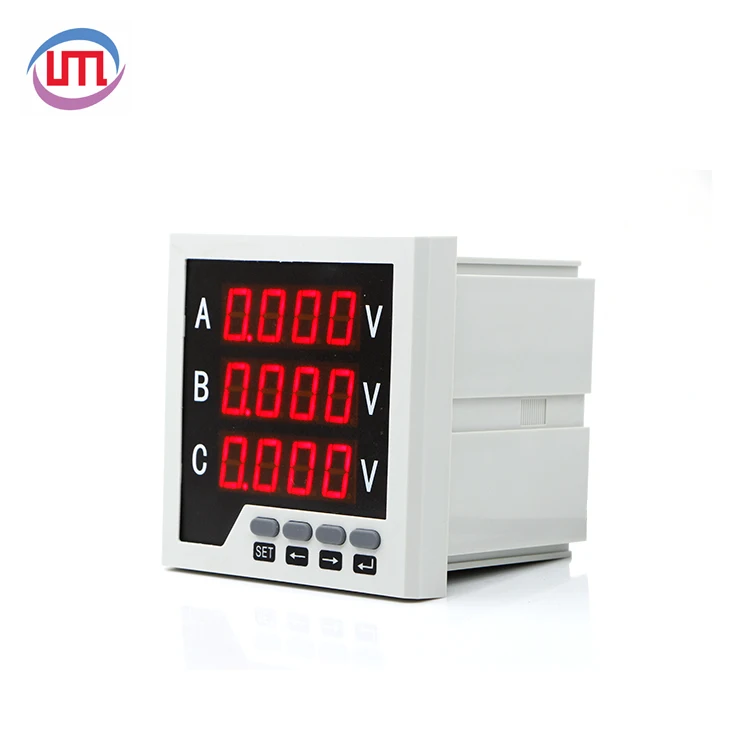 Легко установить В 0-400 вольтметр Вольт Ампер Ватт метр цифровой измеритель напряжения Лучшая цена