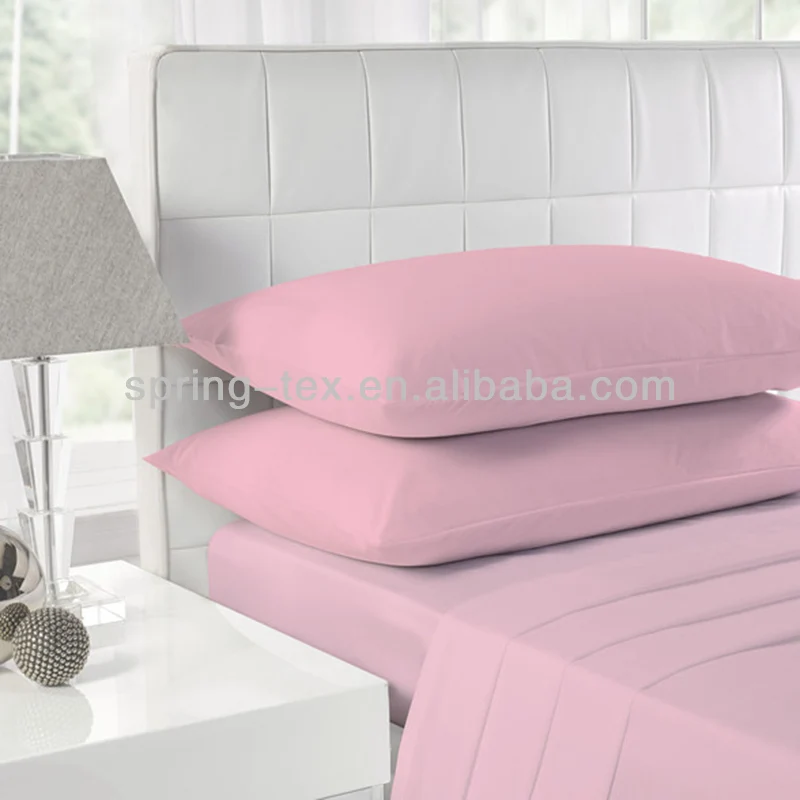 Розовый микрофибры наволочка
