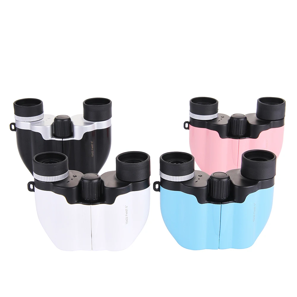 10x22 Compact Binoculars for Adults and Kids Small Binoculars  Telescope Pocket Binoculars for Theater and Concerts
