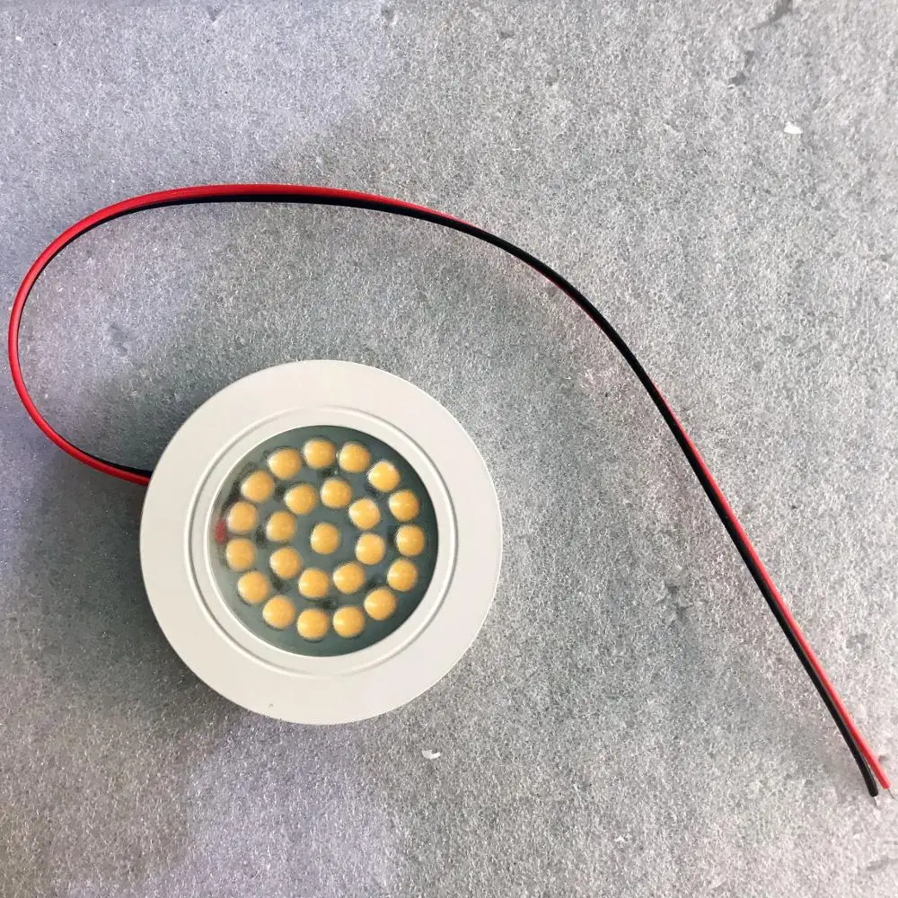 2019 New design 2W  12V DC type IC surface mounted slim dimmable under cabinet led light for display case