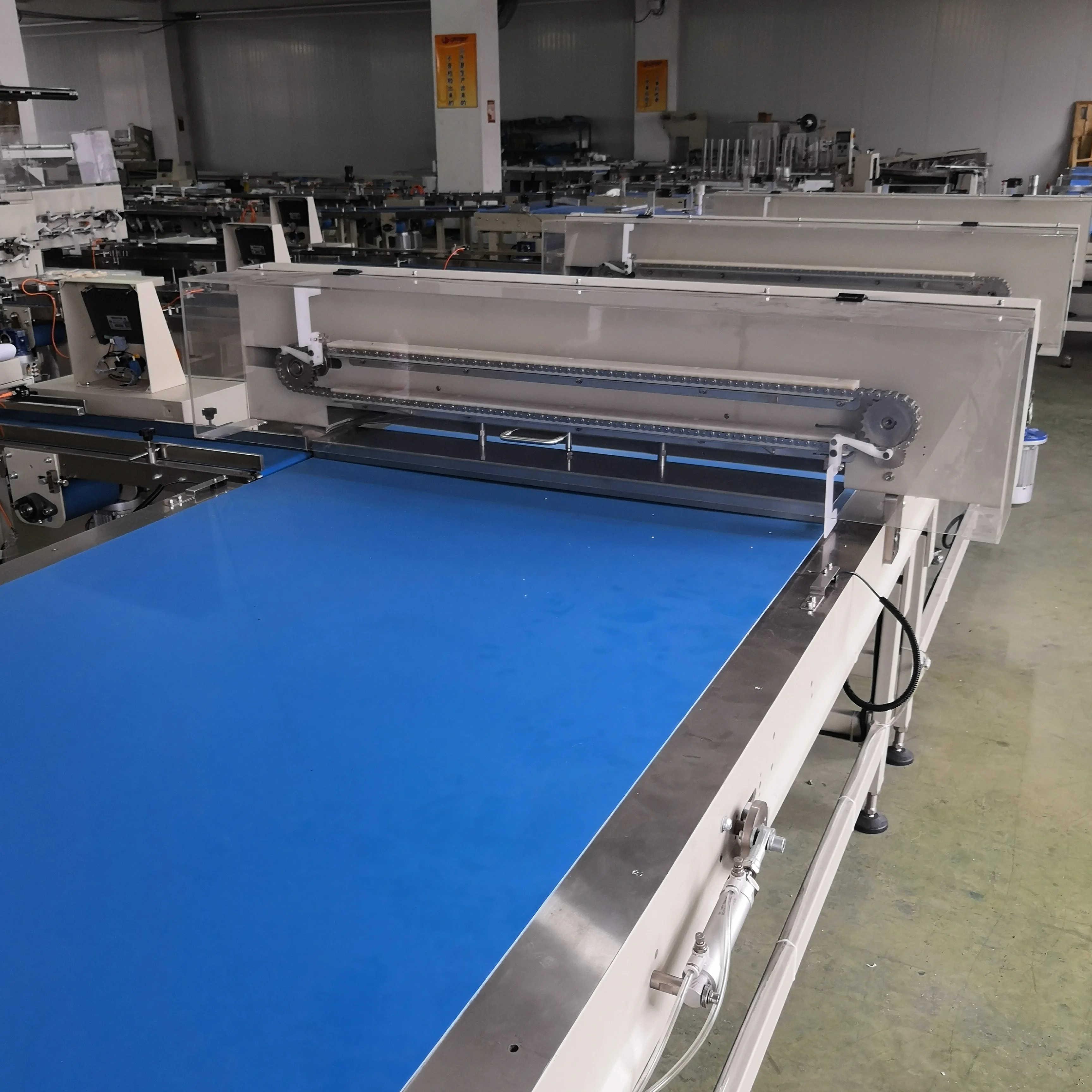 Полностью автоматическая упаковочная машина для мыльных подушек, горизонтальная упаковочная машина, линия с ce