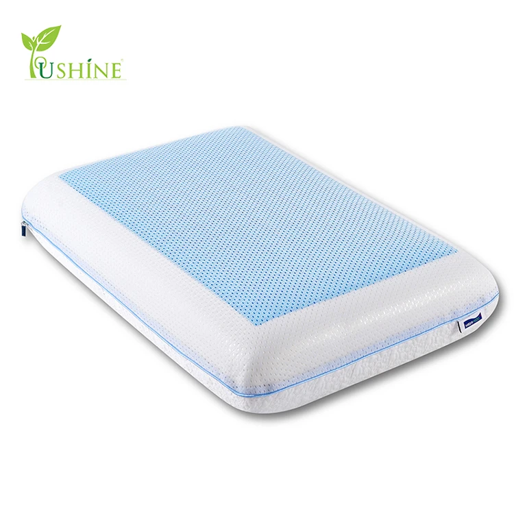 Гипоаллергенный Портативный Отель кровать спальный подголовник охлаждающий гель пены памяти подушка