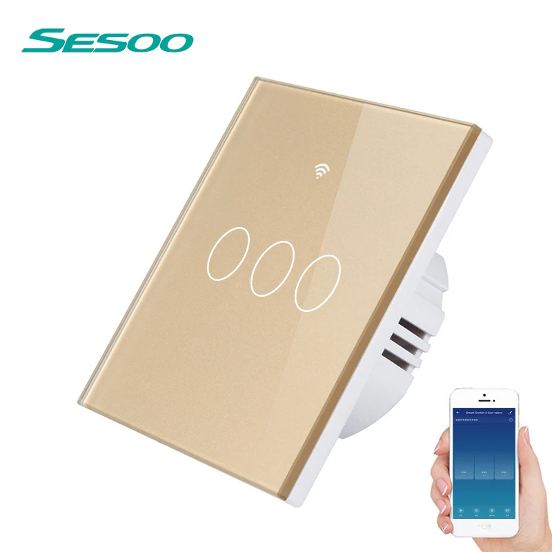EU UK US Standard Infrared Sensor Glass Panel Switch Wall Light Switch Hand wave IR Sensor Switch