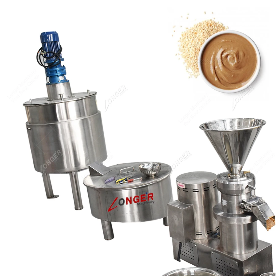 Commercial Jam Making Equipment Processing Apple Butter Industrial Peanut Butter Making Machine Price