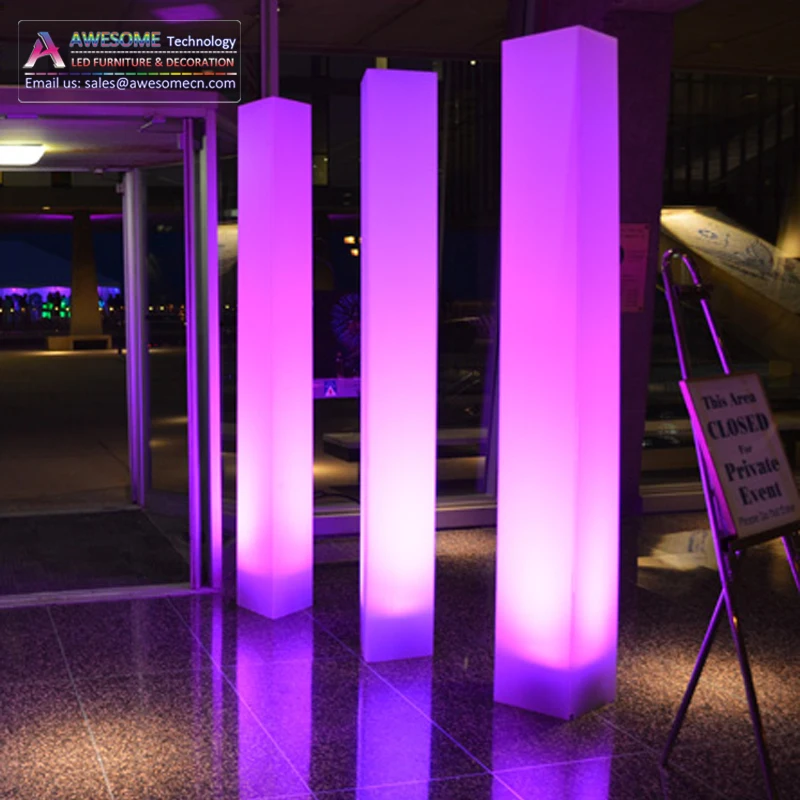 Светодиодные светильники в современном дизайне для свадьбы