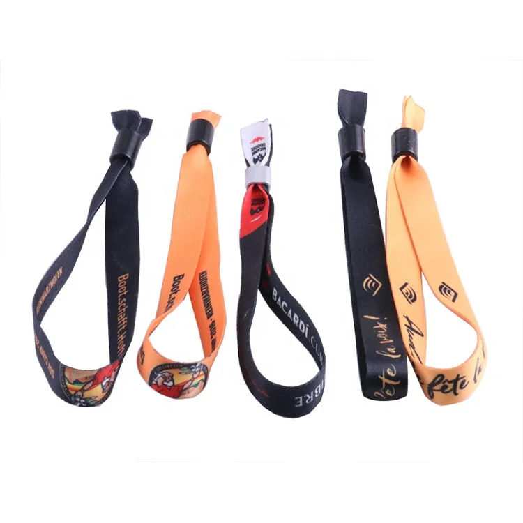 Регулируемые вечеринки фестиваля Сублимация Полиэстер Браслет