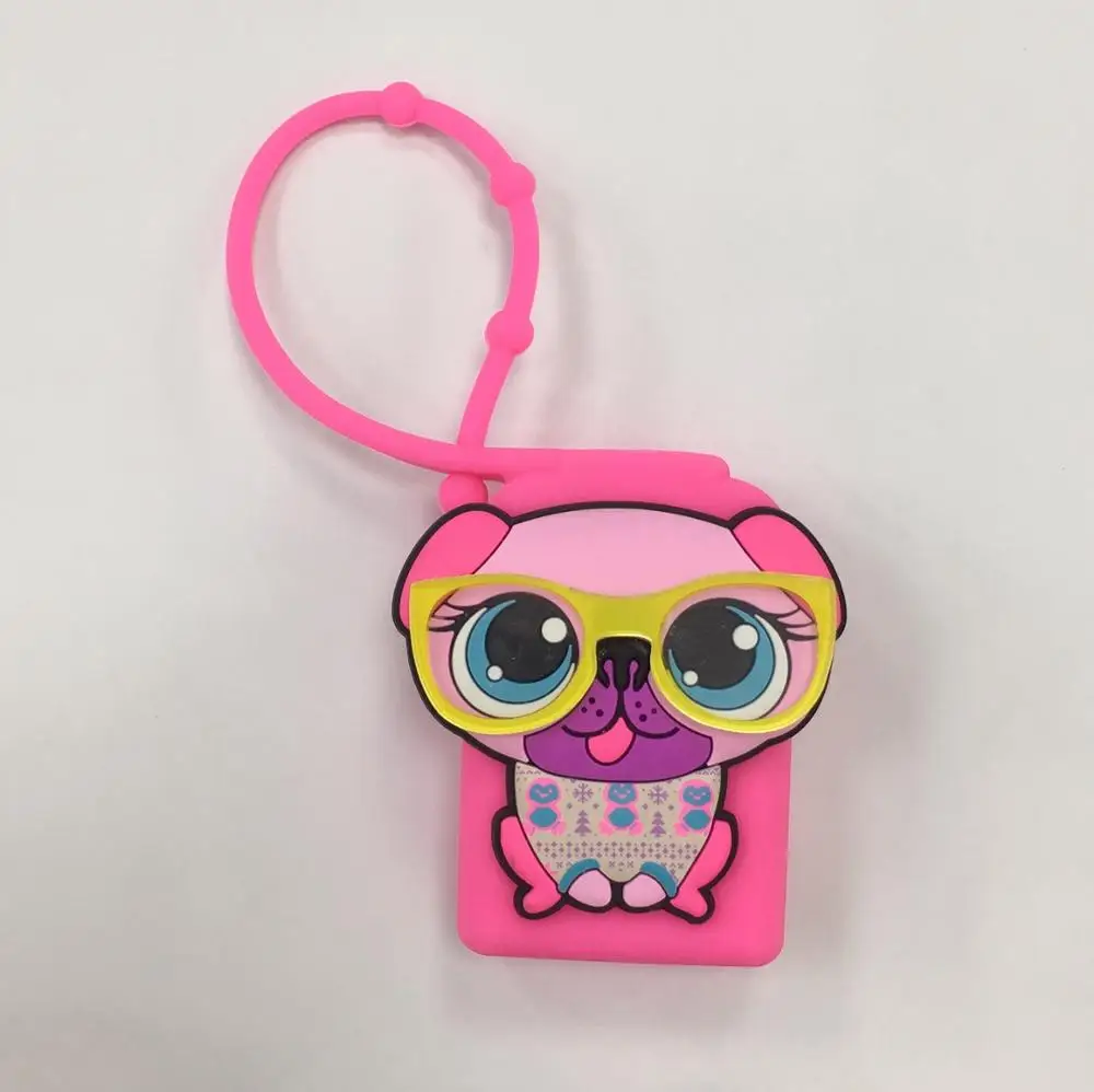 Мультфильм без запаха НАБОР Дезинфицирующее средство для рук силиконовый