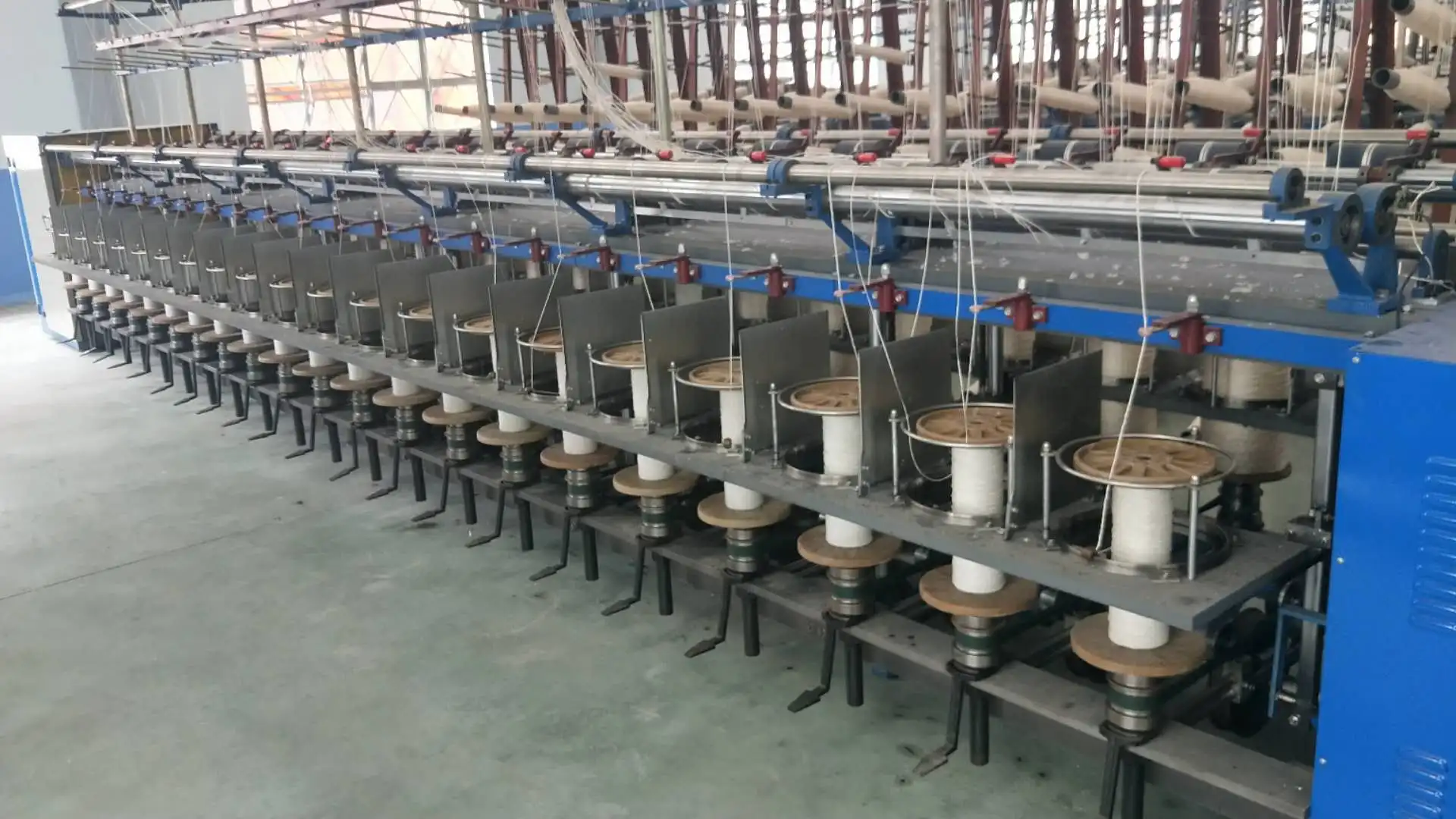 High Speed pp Multifilament Yarn Twisting Machine Ring Twister