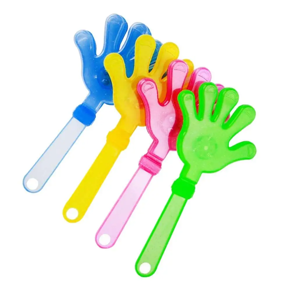 
 Индивидуальный рекламный пластиковый футбольный мигающий светодиодный ручной хлопушка для футбольного фаната, светодиодный мигающий ручной хлопушка  