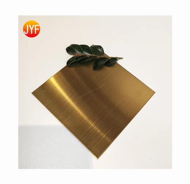 ZZ988 Decorative Oil Brushed 4*8 SUS 304 Stainless Steel Sheet for