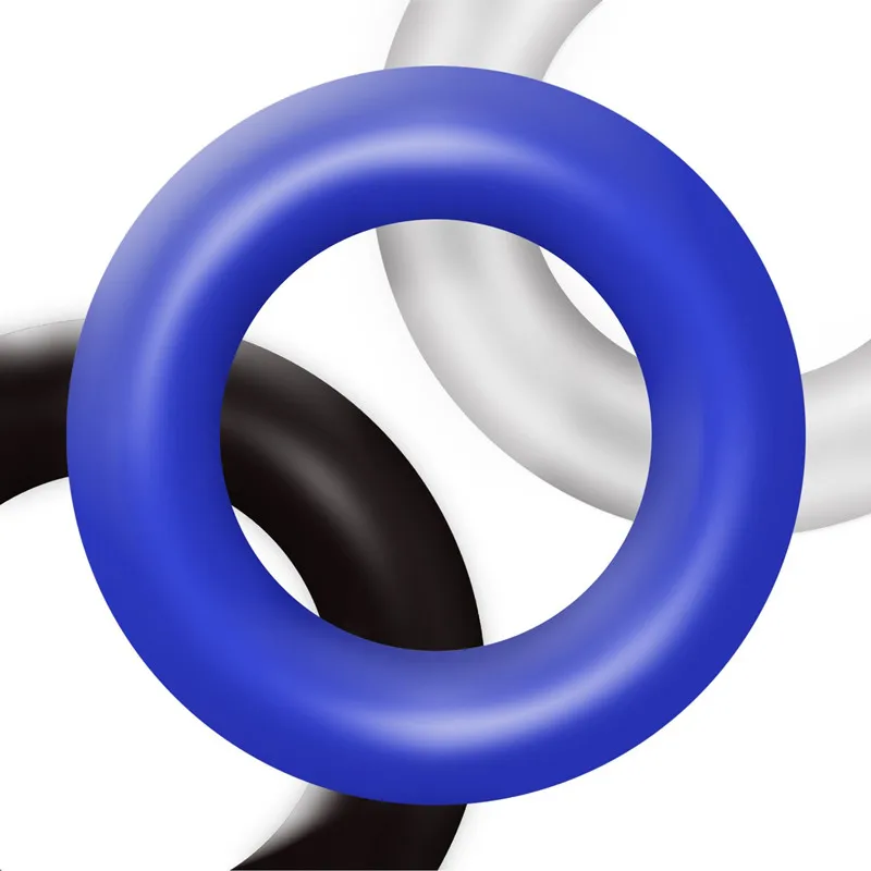 Soft TPE Cock Ring Set for Man Delay Ejaculation Cock Ring Massage for Small Penis Dick Band Safe Sex Toys for Male Masturbation