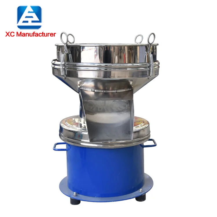 
450 vibrating screen for soybean milk filter with ultra-quiet and large output vibrating screen sieve machine 