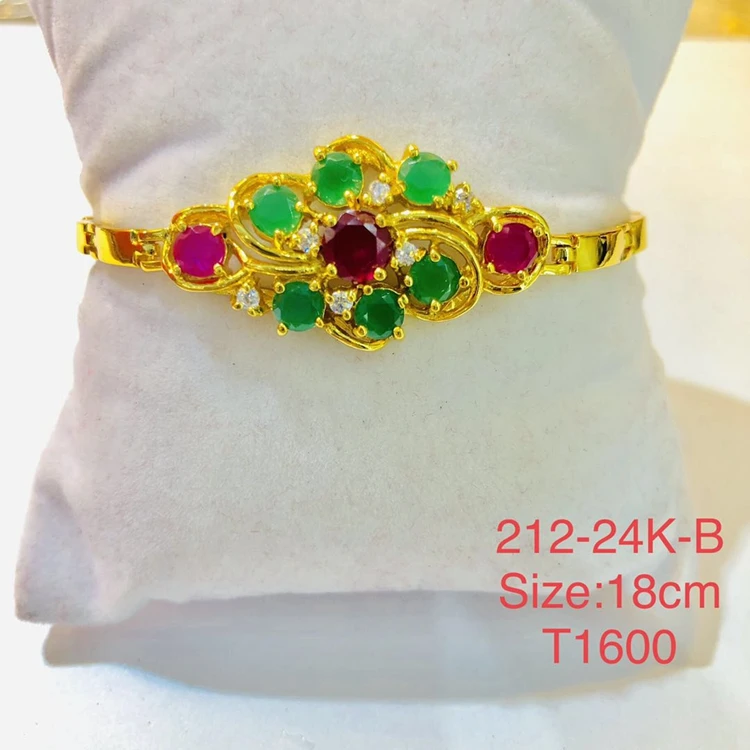 22k Gold Totaram Usa Gold Bangles Totaram Jewellers Usa Xuping