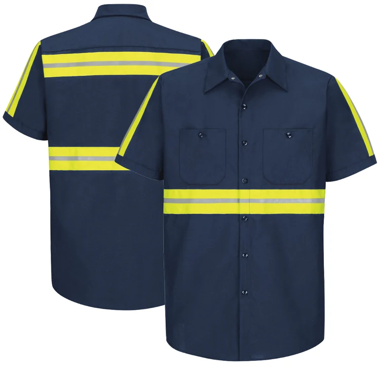 Shirt Supplier Men's Short Sleeve Black 
