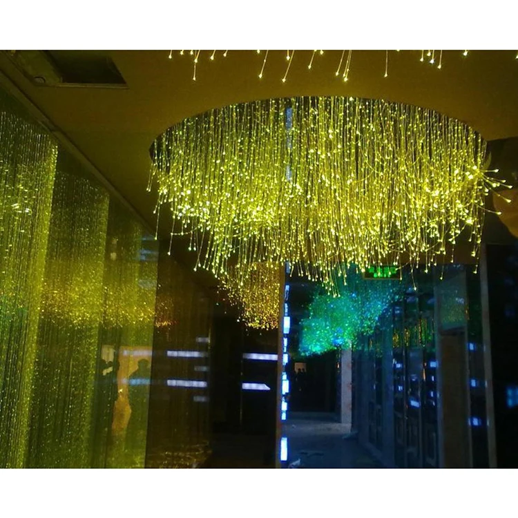 45 Вт DMX512 RGB волоконно-оптический Звездный потолочный светильник двигатель для украшения помещений