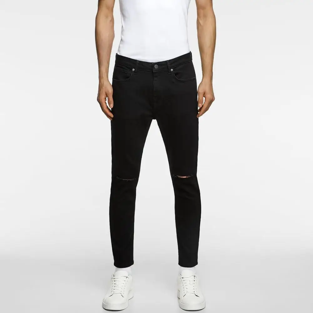 narrow bottom jeans