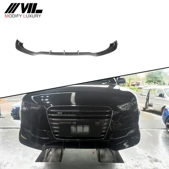 Ml Design Body Kit Carbon S5 Front Bumper Lip For Audi S5 Bumper 2013 ...