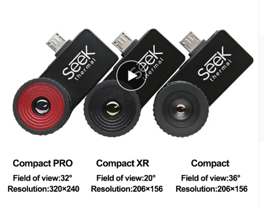 Seek Thermal CompactPRO Thermal Camera for Smartphone | test-meter