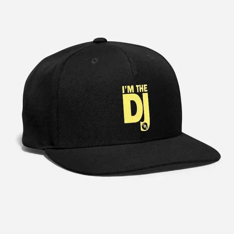 Pria Wanita Im A Dj Grafis Bordir Khusus Anime Musik Humor Gym Lucu Pasangan Geek Film Pub Rap Fashion Topi Snapback Buy Bordir Snapback Topi Hiasan Kepala Pabrik Kustom Snapbacks Oem Topi