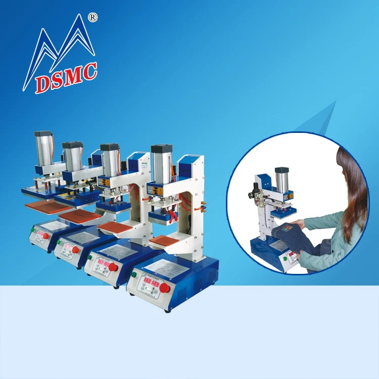 20x30 Pneumatic Small Heat Press Printing Machine Price for Tshirt Logo