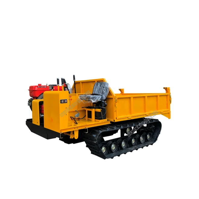 Строительная техника 2000 кг Мини гусеничный самосвал для