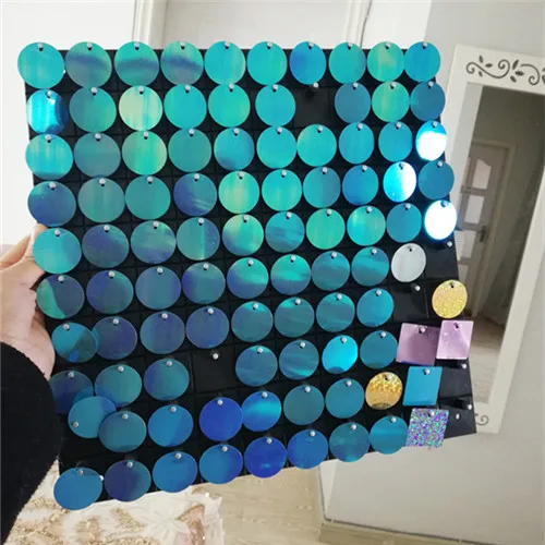 Переработанные блестящие и светоотражающие стены для внутреннего наружного украшения