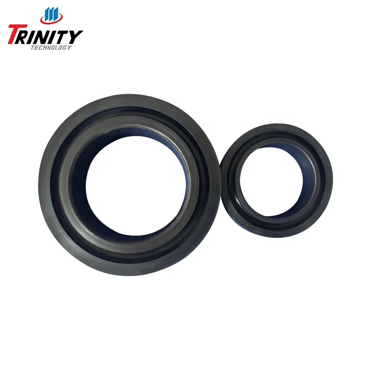 Customized High Tolerance Return Roller / Impact Roller Idler Black Seal Rubber O Ring