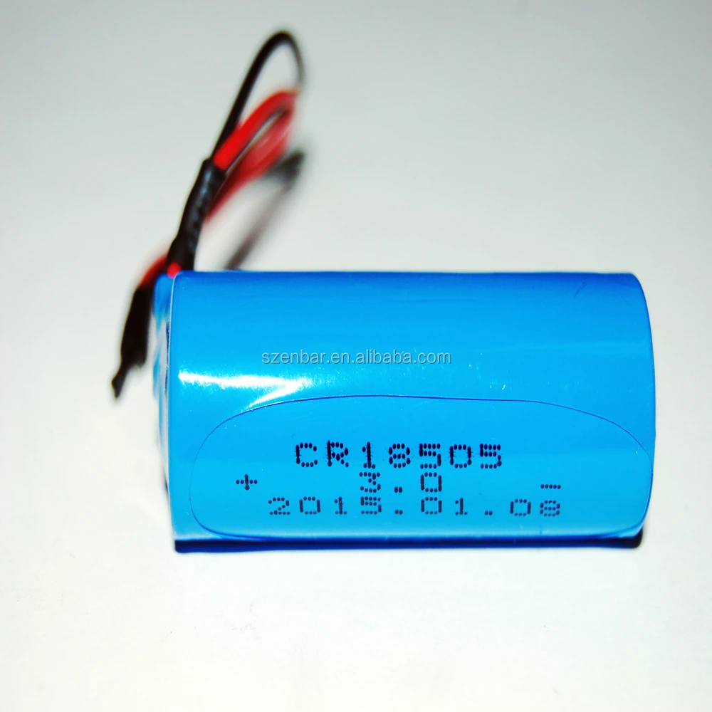 Enbar High Quality Primary Lithium Batteries 2800mAh CR18505 for Coal Mine Locator