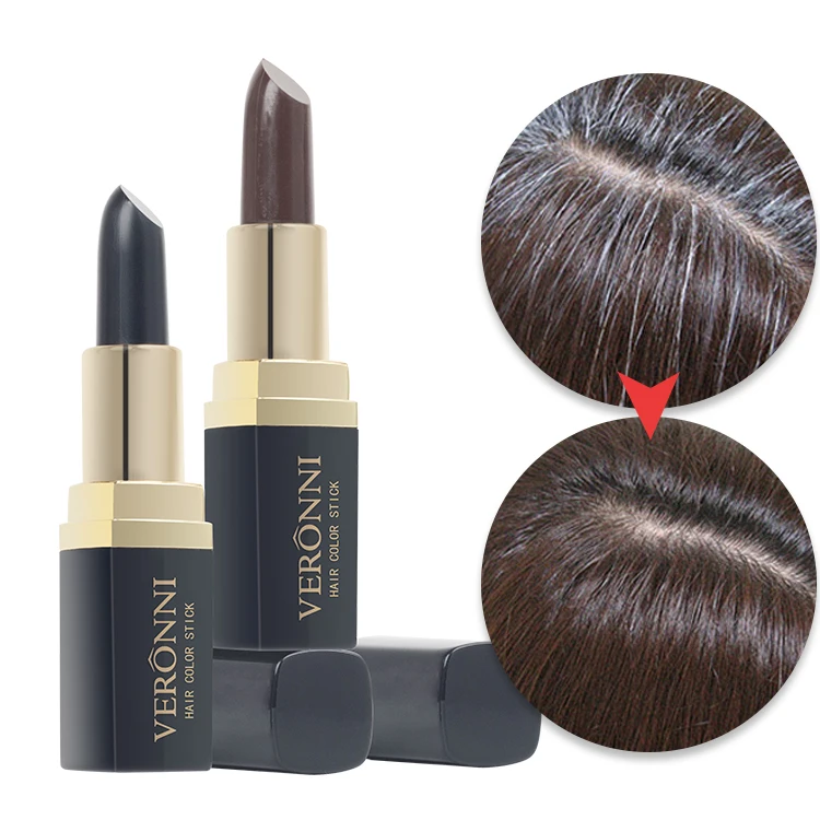 Veronni Hair Dye Touch Up Stick Black And Dark Brown Hair Color Diy Styling  Makeup Stick - Buy Hair Dye,Hair Color Stick,Dye Hair Product on 