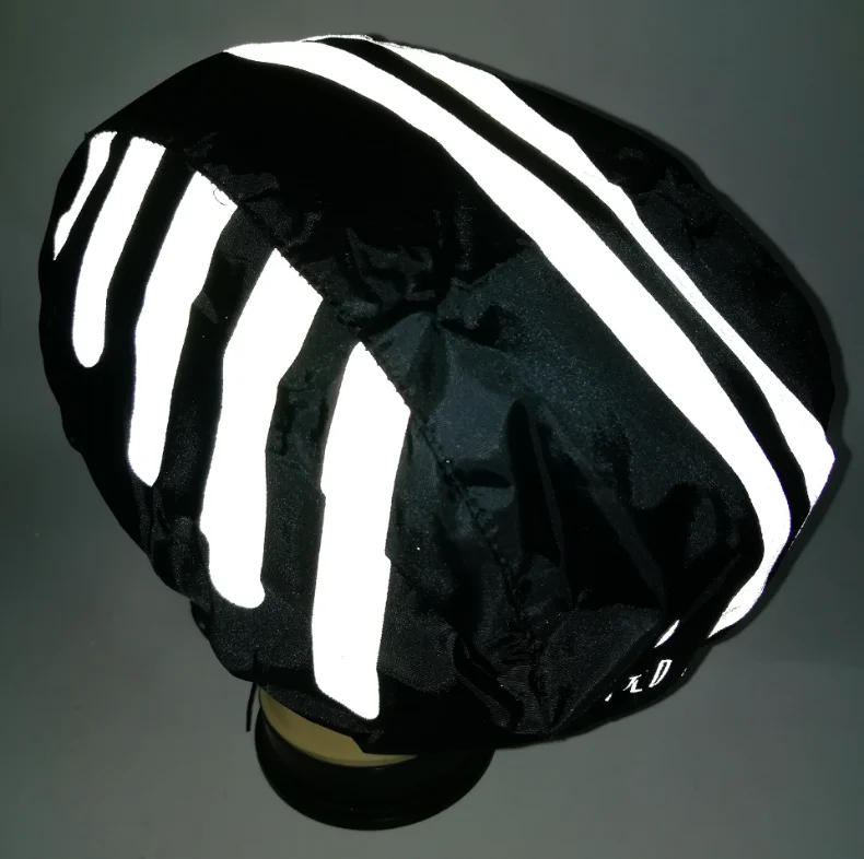 Водонепроницаемая накладка на шлем для велосипеда или велосипеда с отражающими полосками