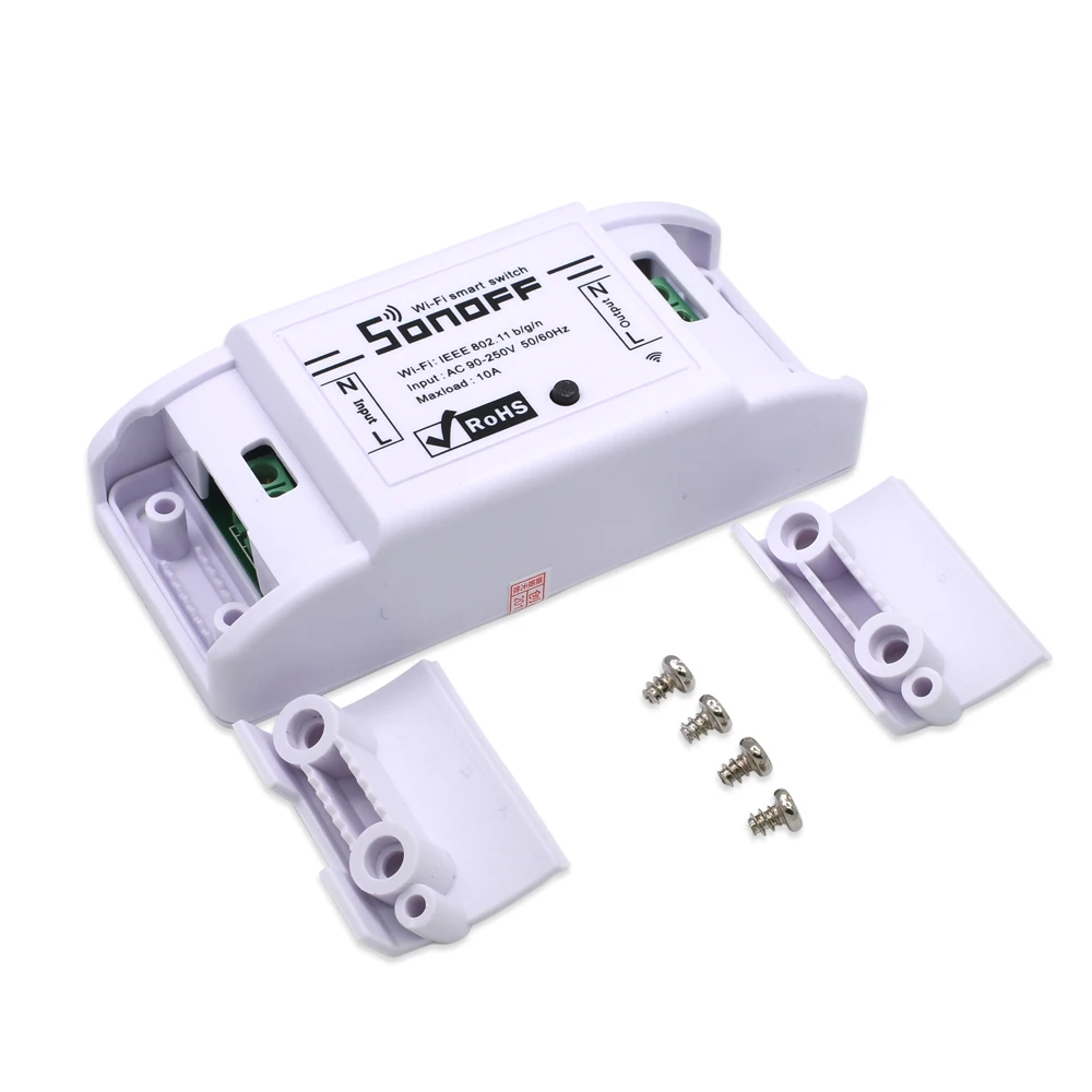 電気スイッチ90-250V10AWifiライトWifiスマートスイッチSonoff Basic