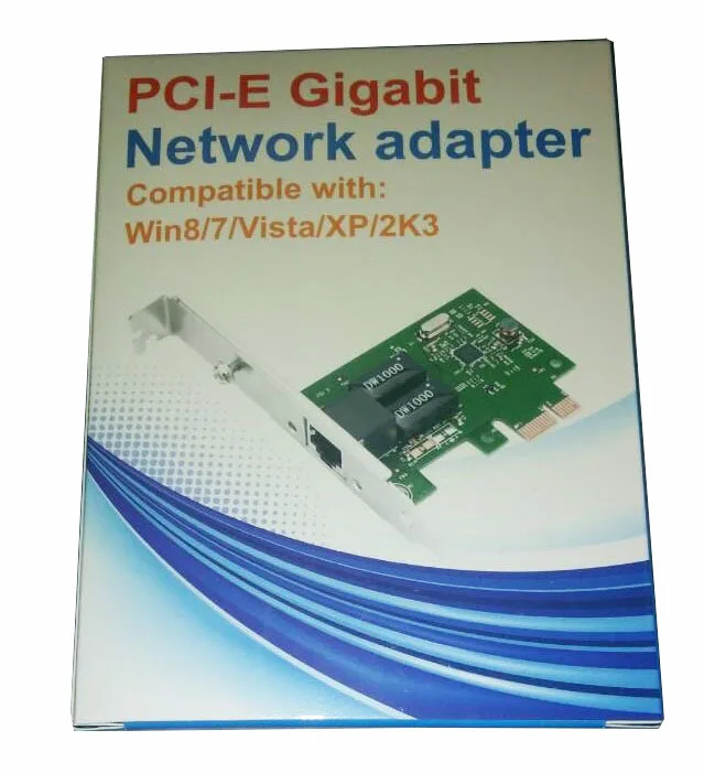Diewu PCIe Network Interface Card Realtek Chip 8111F PCIE  Lan Card