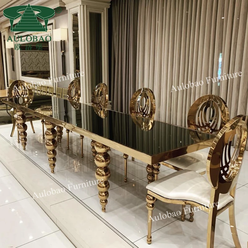 Commercial Design 12 Seater Golden Base Glass Top Luxury Dining Table Set Buy Dining Table Set Glass Dining Table Luxury Dining Table Product On Alibaba Com